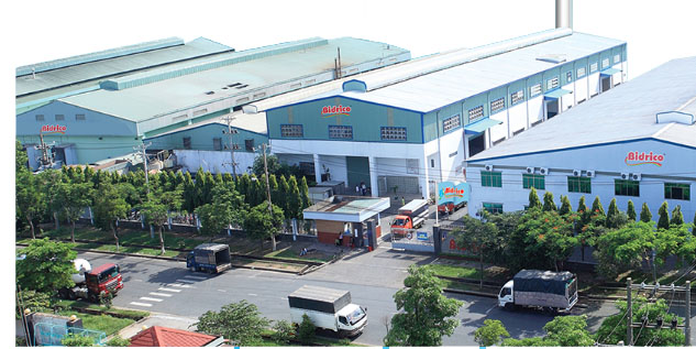 Nhà máy sản xuất Bidrico diện tích 15.000 m2